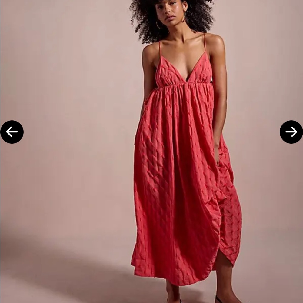 Free People Red maxi Dress